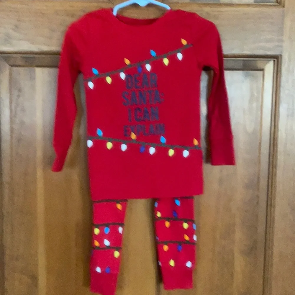 NWT 18-24 mos Old Navy pjs. “Dear Santa…”. Christmas pjs